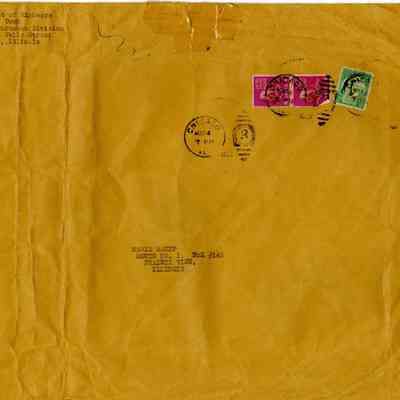 Highway Department Cook County Envelope