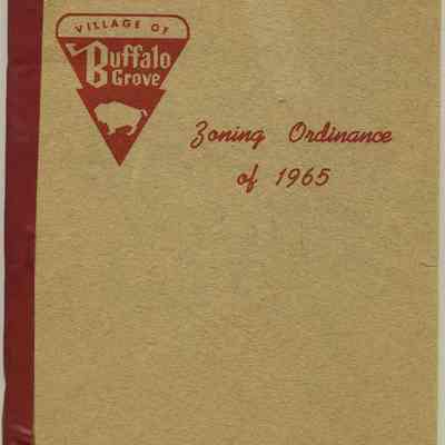 Village of Buffalo Grove Zoning Ordinances of 1965