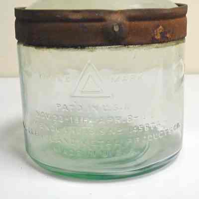 Glass Jar with Threaded Top