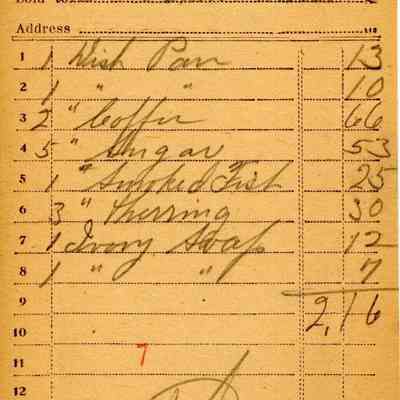 Receipt 1919