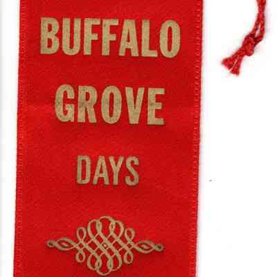 Buffalo Grove Day Gardening Prize Ribbon