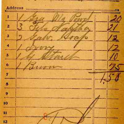Receipt,1919
