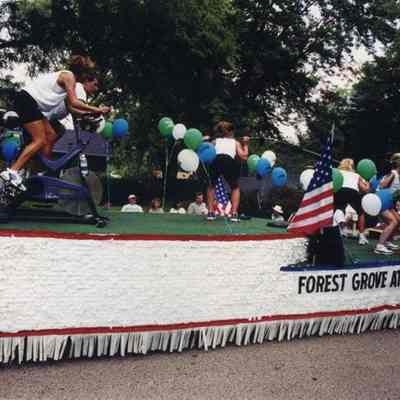 Buffalo Grove Days Parade Forest Grove Athletic Club float