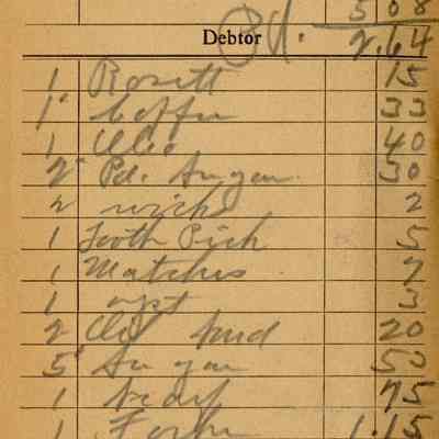 Receipt, 1919