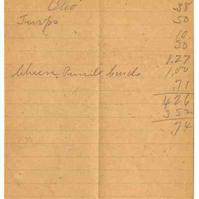 Receipt, 1919