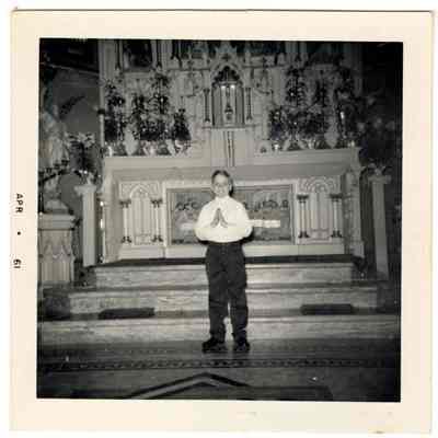 Frank Eul III First Communion