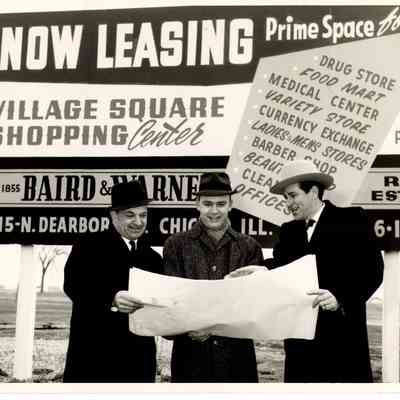 Construction Village Square Shopping