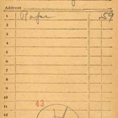 Firnbach and Raupp Receipt 1919
