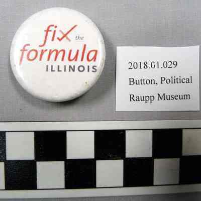 "Fix the Formula" Political Button