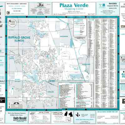 Map of Buffalo Grove 1992