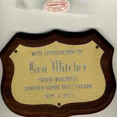 Plaque, award