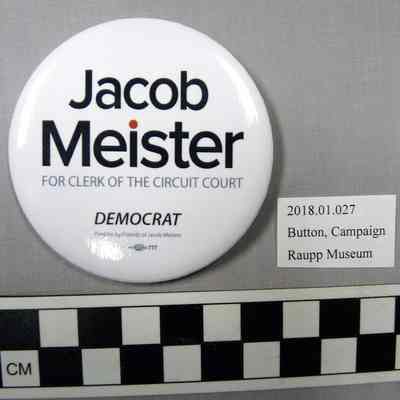 Jacob Meister Campaign Button