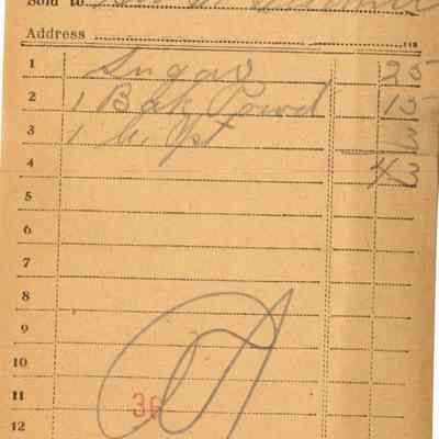 Receipt,1919