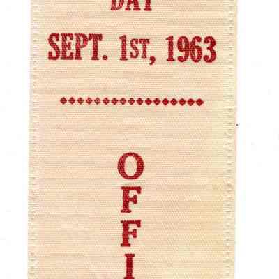 Buffalo Grove Day Homemaking Prize Ribbon