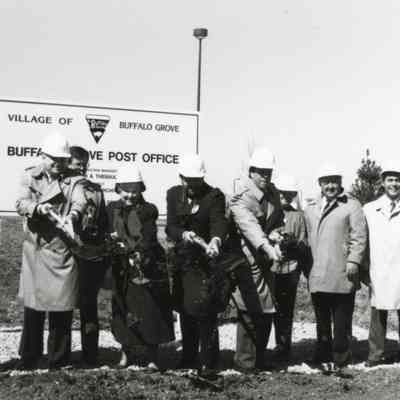 Post Office Groundbreaking 1991