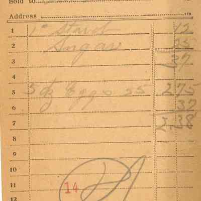 Receipt,1919