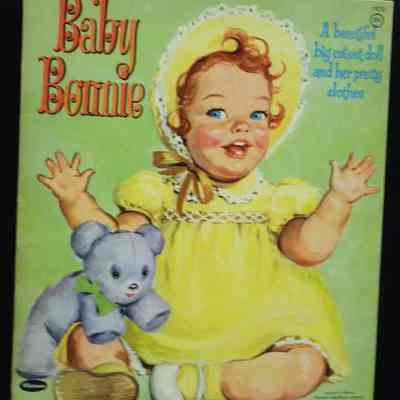 Baby Bonnie Paper Doll