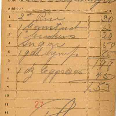 Receipt,1919