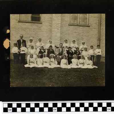 1st Communion at St. Mary's Church 1908