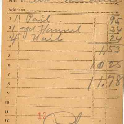 Receipt,1919
