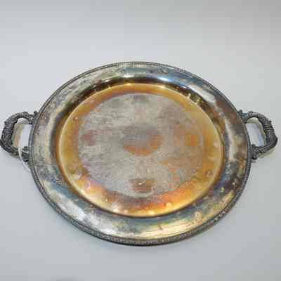 Metal Serving Platter