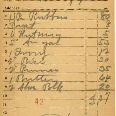Receipt 1919