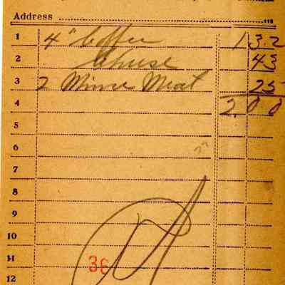 Receipt,1919