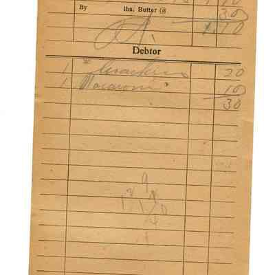 Firnbach and Raupp Receipt 1919