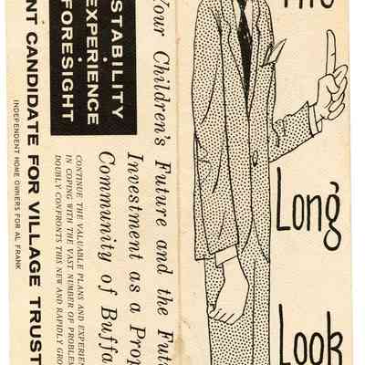 Pamphlet for Al Frank, 1961