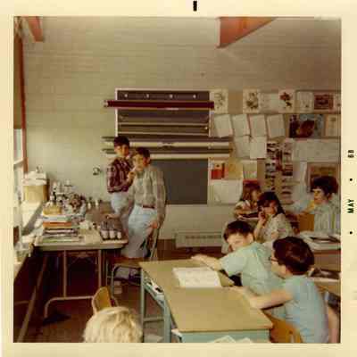 Alcott School classroom