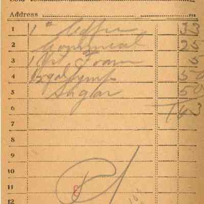 Receipt,1919