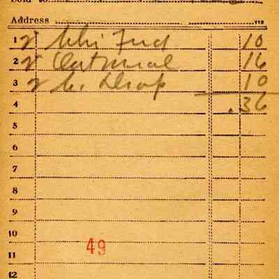 Receipt 1919