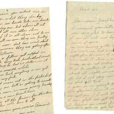 WWI Letter, Dec. 11, 1917