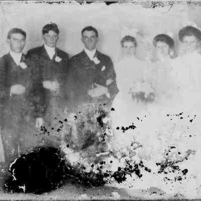Negative Photo of 6 People