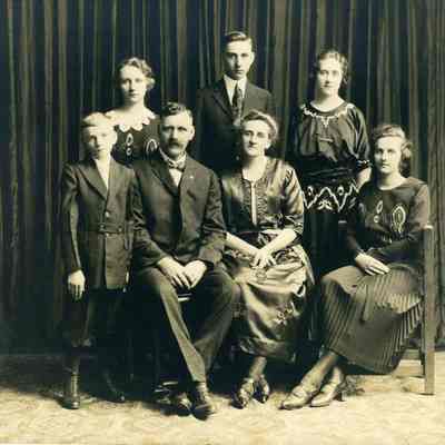 Frank Weidner family portrait
