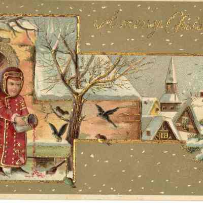 Leikam Christmas Postcard