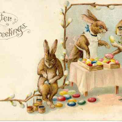 Leikam Easter Postcard