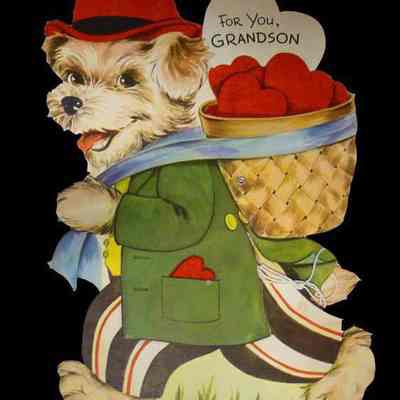 For you, Grandson Postcard