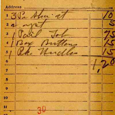 Receipt,1919
