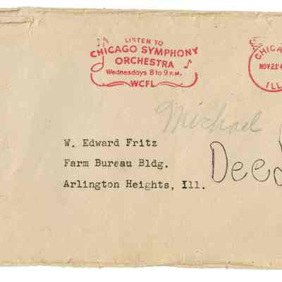 Michael Raupp Deeds Envelope 1946