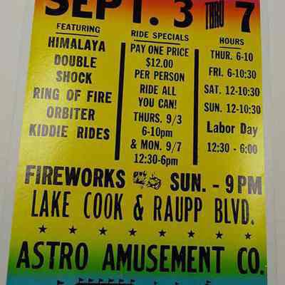 Buffalo Grove Days Poster 1998
