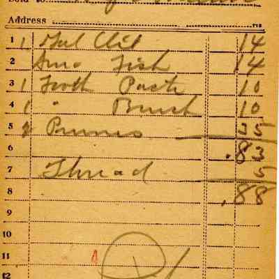 Receipt 1919