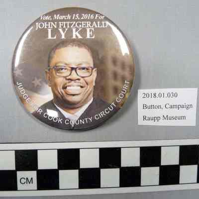 John Lyke Campaign Button