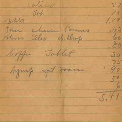 Receipt,1919