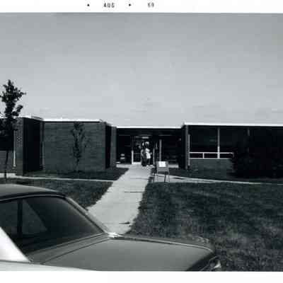 Alcott School entrance
