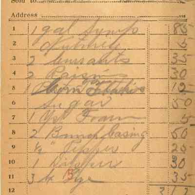 Receipt,1919