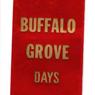Buffalo Grove Day Homemaking Prize Ribbon