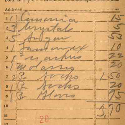 Receipt,1919