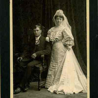 Theodore Weidner and Anna Maria Schmit wedding