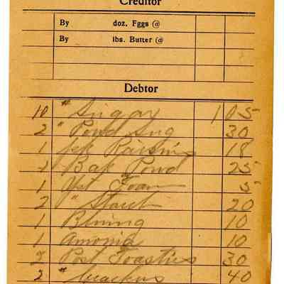 Receipt, 1919